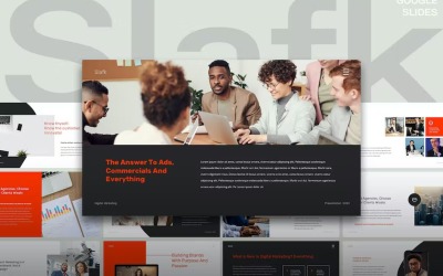 SLAFK - Digital Marketing Google Slides Template