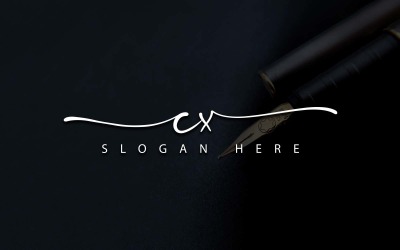 Дизайн логотипу Creative Photography CX Letter