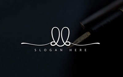 Fotografia creativa DB lettera Logo Design