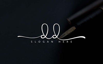 Fotografia creativa DD Letter Logo Design