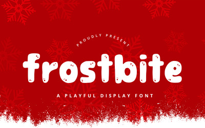 Frostbite - Police ludique mignonne