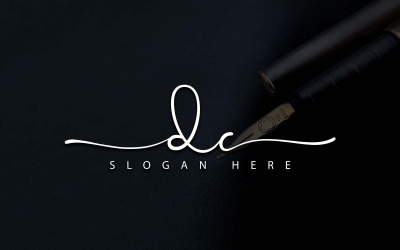 Kreative Fotografie DC Letter Logo Design