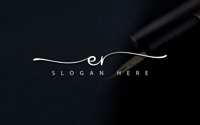 Kreative Fotografie ER Letter Logo Design