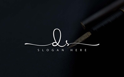 Kreativní fotografie DS Letter Logo Design