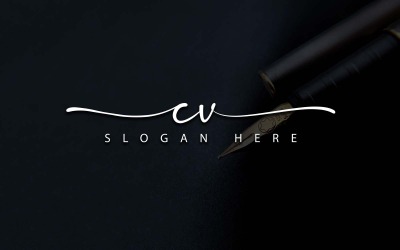 Kreatywna fotografia CV list Logo Design