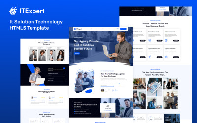 Šablona HTML5 technologie řešení ItExpart-It
