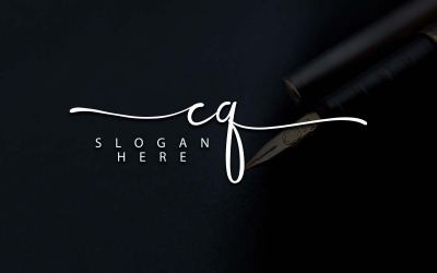 Yaratıcı Fotoğrafçılık CQ Harf Logo Tasarımı