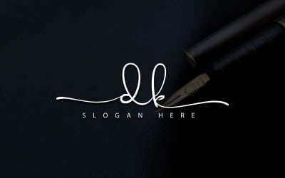 Yaratıcı Fotoğrafçılık DK Harf Logo Tasarımı