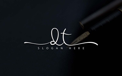 Yaratıcı Fotoğrafçılık DT Mektup Logo Tasarımı