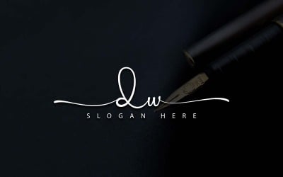 Yaratıcı Fotoğrafçılık DW Mektup Logo Tasarımı