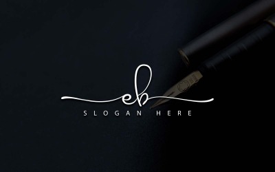 Yaratıcı Fotoğrafçılık EB Harf Logo Tasarımı