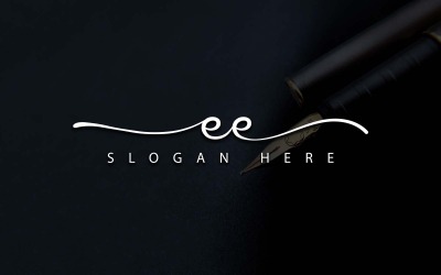 Yaratıcı Fotoğrafçılık EE Harf Logo Tasarımı