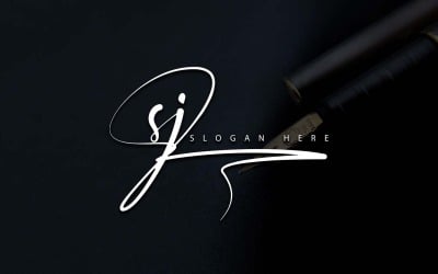 Creatieve fotografie SJ brief Logo ontwerp