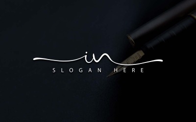 Fotografia creativa nel design del logo in lettera