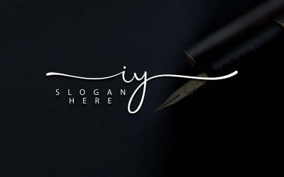 Yaratıcı Fotoğrafçılık IY Mektup Logo Tasarımı