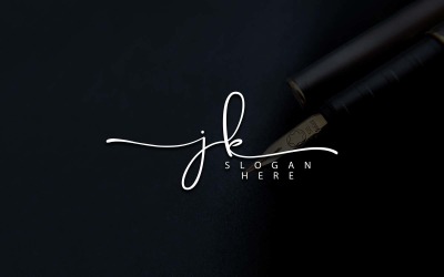 Creative Photography JK Letter Logo Design