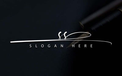 Creative Photography SS Letter Logo Design