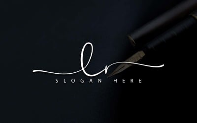 Creative Photography LR Letter Logo Design