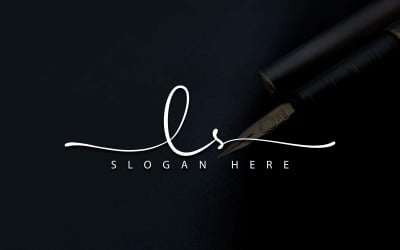 Fotografia Criativa LS Letter Logo Design