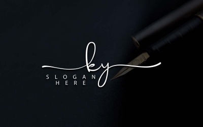 Kreative Fotografie KY Letter Logo Design