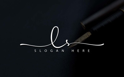 Kreatywna fotografia LS Letter Logo Design