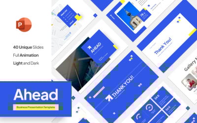 Modèle PowerPoint d&amp;#39;affaires à venir