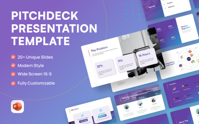 Modern Pitch Deck PowerPoint-presentationsmall