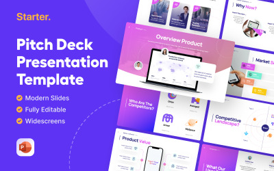 Starter: modello di presentazione PowerPoint del pitch deck
