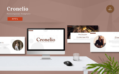 Cronelio - Шаблон Powerpoint