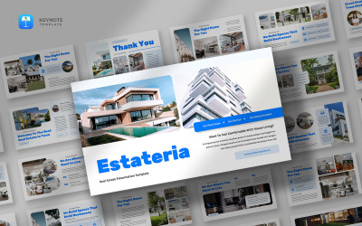 Estateria — Шаблон основного доклада о недвижимости