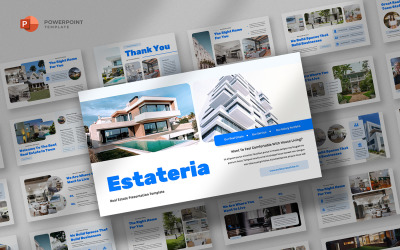 Estateria - Шаблон Powerpoint для нерухомості