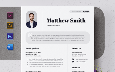 Modèles de CV ou de CV modernes