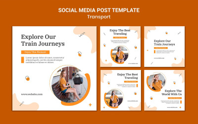 Zugreisen-Social-Media-Beitragsvorlage