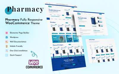 Apotheke – WooCommerce-Theme für medizinische Geschäfte