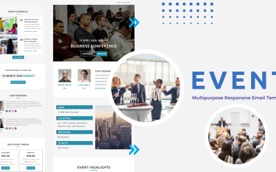 Events – Multipurpose Responsive Email Mall
