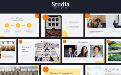 Modello PowerPoint per l&amp;#39;educazione scolastica