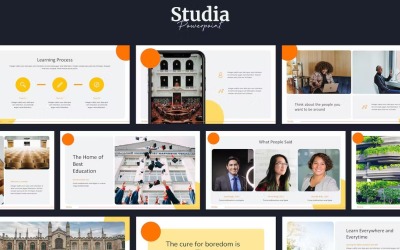 Studia Education Powerpoint šablona