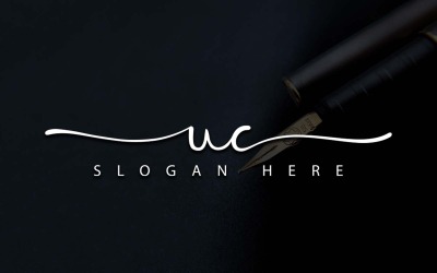 Creatieve fotografie UC brief logo ontwerp