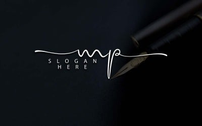 Creative Photography MP Letter Logo Design