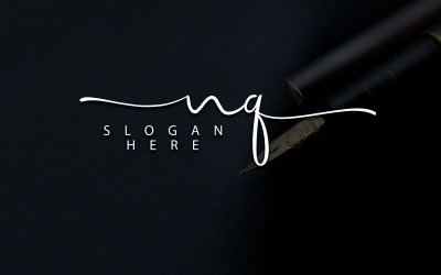 Creative Photography NQ Letter Logo Design