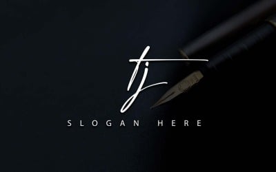 Creative Photography TJ Letter Logo Design