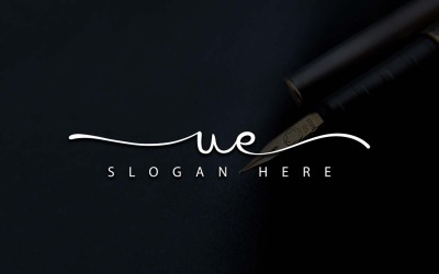 Creative Photography UE Letter Logo Design