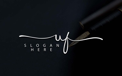 Creative Photography UF Letter Logo Design