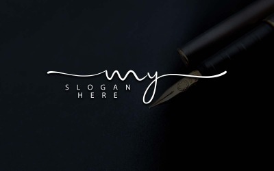 Fotografia creativa MX Letter Logo Design