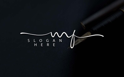 Kreative Fotografie MF Letter Logo Design