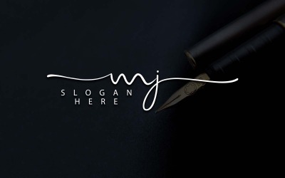 Kreative Fotografie MJ Letter Logo Design
