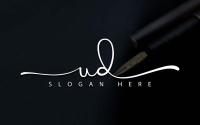 Kreative Fotografie UD-Letter-Logo-Design