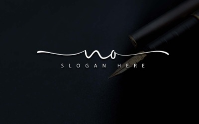 Креативна фотографія NO Letter Logo Design