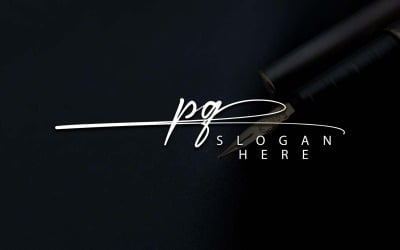 Creative Photography PQ Letter Logo Design