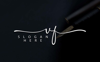 Creative Photography VF Letter Logo Design